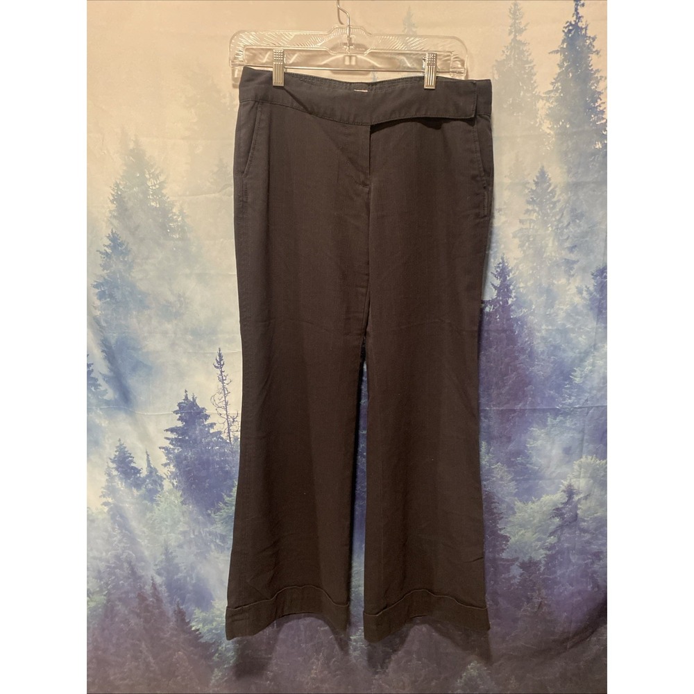 Old Navy Cuffed  Stretch Dress Pants  Black Size 2